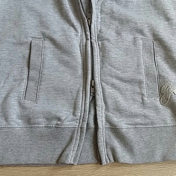 garage fleece short sleeve zip hoodie - Picture 6 of 10